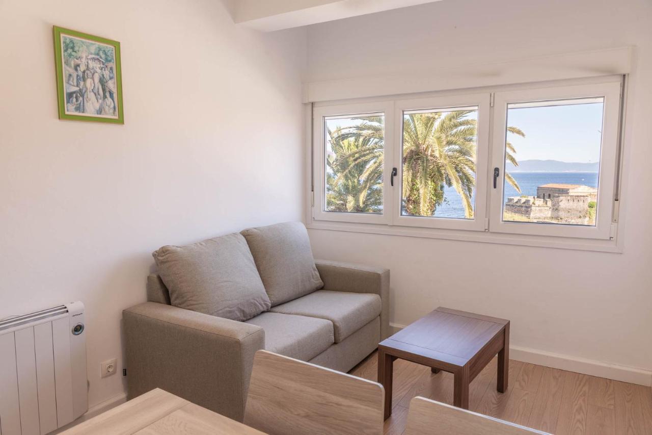 Apartamento Finisterre Con Vistas Al Mar Y Playa Exterior photo